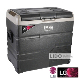Холодильник автомобильный Brevia 60л (компрессор LG) 22625