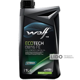 Моторное масло Wolf ECOTECH 0W-16 FE 1л