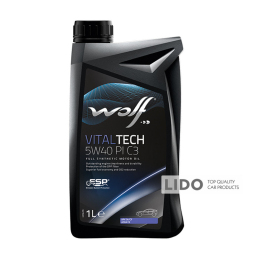 Моторное масло Wolf Vital Tech PI C3 5w-40 1л
