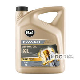 Олива моторна K2 Motor Oil XL 15W-40 5л