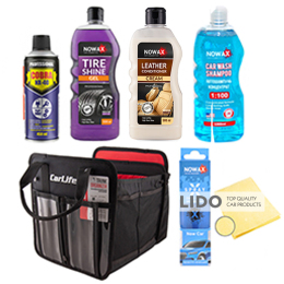 Премиум набор ухода за авто Nowax в органайзере