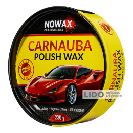 Віск карнаубський Nowax для полірування автомобіля 230г