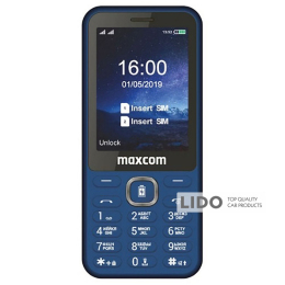 Мобільний телефон Maxcom MM814 Type-C Blue