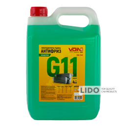 Антифриз Voin Green G11 зелений концентрат 4л