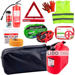 Набір дальнобійника з буксирним тросом LIDO-3