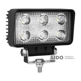 Фара світлодіодна Winso Pro EPISTAR white точковий 10-30V, 18W (6x3W), 1шт