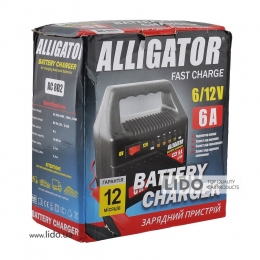 Зарядное устройство АКБ Alligator 6/12V, 6А Уценка