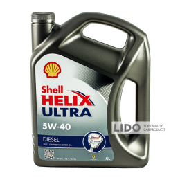 Моторне масло Shell Helix Diesel Ultra 5w-40 4л