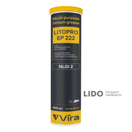 Смазка Vira Litopro EP 222 пластичная литиевая многоцелевая 400мл
