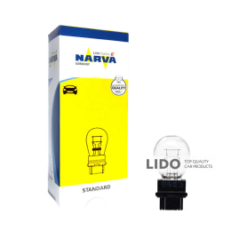 Лампа розжарювання Narva P27/7W 12V 27/7W W2,5x16q, 10шт