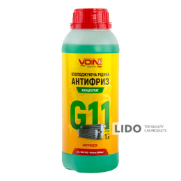 Антифриз Voin Green G11 зеленый концентрат 1л