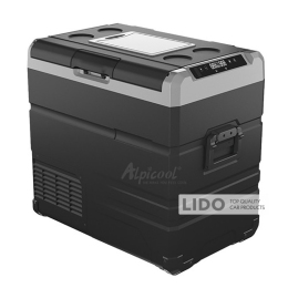 Компресорний автохолодильник Alpicool TW55AP Двокамерний. Охолодження -20°C, Живлення 12, 24, 220В