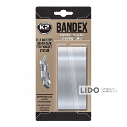 Лента высокотемпературная для ремонта глушителей K2 BANDEX-BLISTER 100см