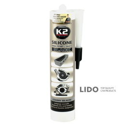 K2 SIL BLACK (BLACK SILICON +350С) Силикон герметики (черный) 300г