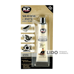 K2 SIL BLACK (BLACK SILICON +350С) Силикон герметики (черный) 85г