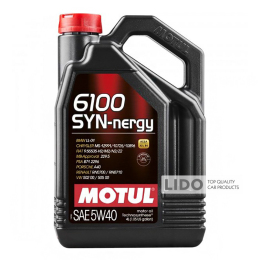 Моторное масло Motul Syn-nergy 6100 5W-40, 4л (107978)