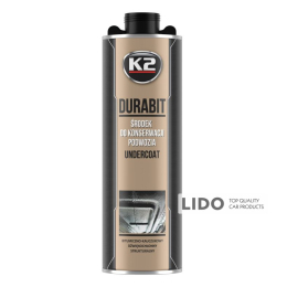Антигравій для захисту від гравію та корозії K2 Durabit чорний під пістолет 1л
