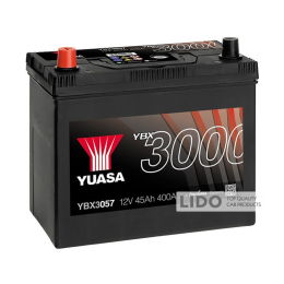 Аккумулятор Yuasa 12V 45Ah SMF Battery Japan YBX3057 (1) [+ -]