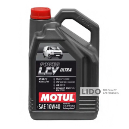 Моторное масло Motul Power LCV Ultra 10W-40, 5л (106156)