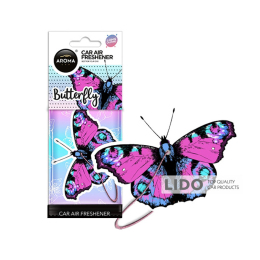 Ароматизатор Aroma Car Cellulose ANIMALS - Butterfly Cherry