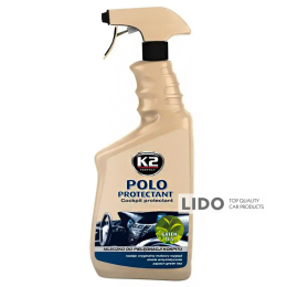 Поліроль для пластику K2 Polo Protectant зелений чай 750мл