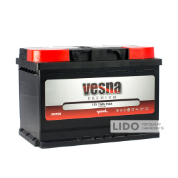 Аккумулятор Vesna Premium 75 Ah/12V [- +]