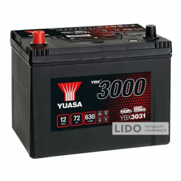 Аккумулятор Yuasa 12V 70Ah SMF Battery Japan YBX3031 (1) [+ -]