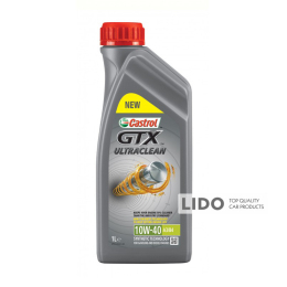 Моторное масло Castrol GTX Ultraclean 10w-40 A3/B4 1л