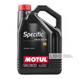 Моторное масло Motul Specific 0W-20, 5л 107384