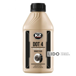 Тормозная жидкость K2 Turbo Brake Fluid DOT 4 500мл