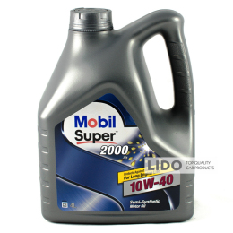 Моторное масло Mobil Super 2000 10w-40 4л