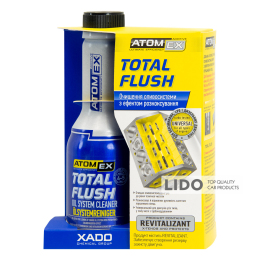 Очисник оливосистеми двигуна Atomex Xado Total Flush 250мл