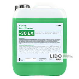 Жидкость охлаждающая Vira Antifreeze ЭХ-30°C зеленая 5кг