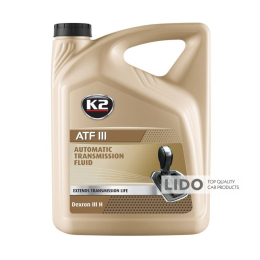 Трансмиссионное масло K2 ATF III 5л