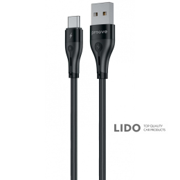 Кабель Proove Soft Silicone USB to Type-C 3A 2м черный