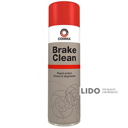 Спрей для очистки тормозов Comma Brake Clean, 500мл