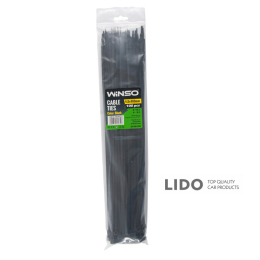Хомути Winso пластикові чорні 4,8x400, 100шт