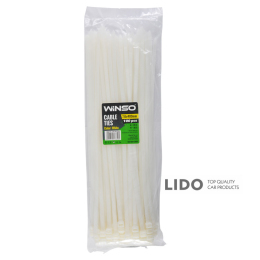 Хомути Winso пластикові білі 7,6x400, 100шт