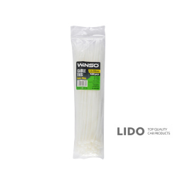 Хомути Winso пластикові білі 4,8x300, 100шт