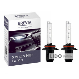 Ксеноновая лампа Brevia HB3 (9005) 6000K, 85V, 35W P20d KET, 2шт