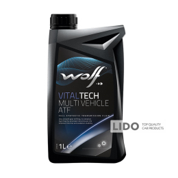 Трансмиссионное масло Wolf Vital Tech MULTI VEHICLE ATF 1л