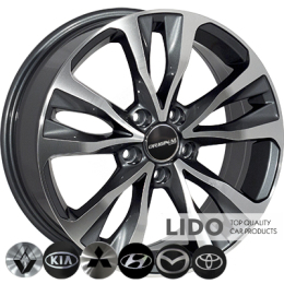 Диск Zorat Wheels BK5212 6.5x16 5x114.3 ET45 DIA67.1 BP
