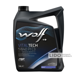 Моторное масло Wolf Vital Tech PI C3 5w-40 4L