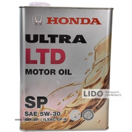 Моторное масло HONDA Ultra LTD SN/GF-5 5W-30 (Japan) 4L