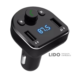 FM-трансмітер XO BCC01 Bluetooth+FM+MP3 чорний