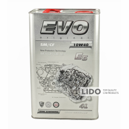 Моторне масло Evo E5 10w-40 SM/CF 4л