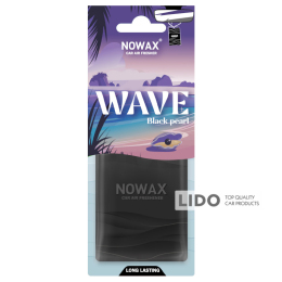 Ароматизатор пластиковый Nowax серия Wave - Black Pearl