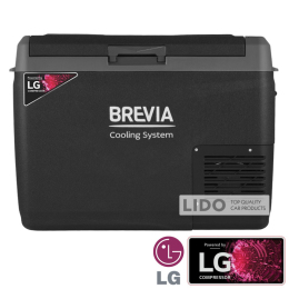 Холодильник автомобильный Brevia 37л (компрессор LG) 23355