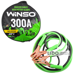 Провода-прикуриватели Winso 300А, 2,5м 138310