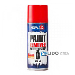 Очищувач (змивка фарби) Nowax Paint Remover 450мл